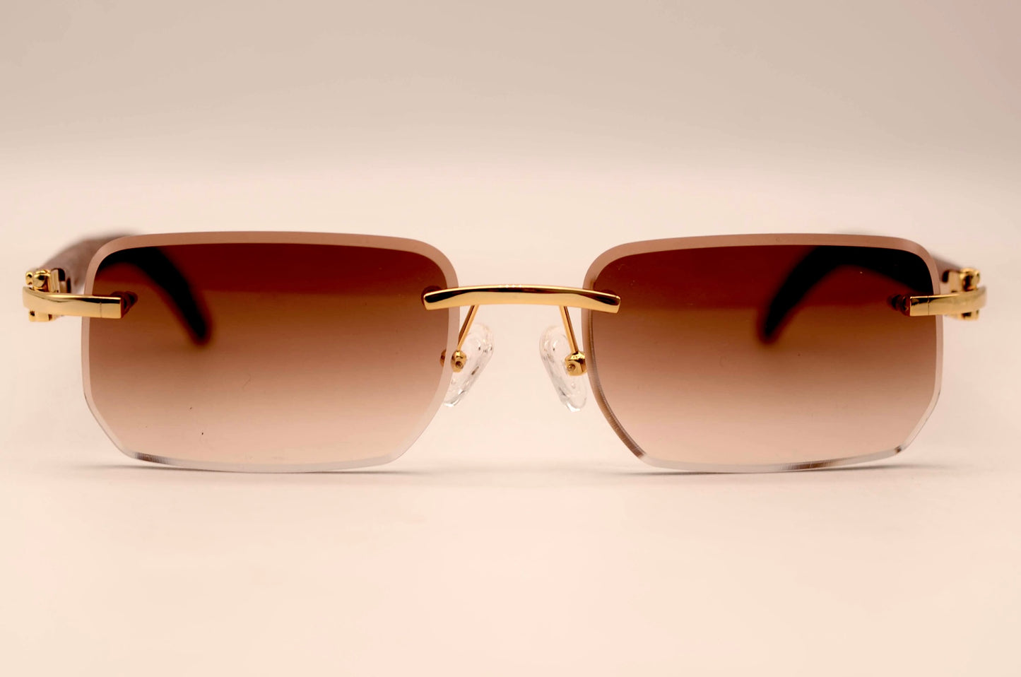 TempleWoods - Rimless Sunglasses